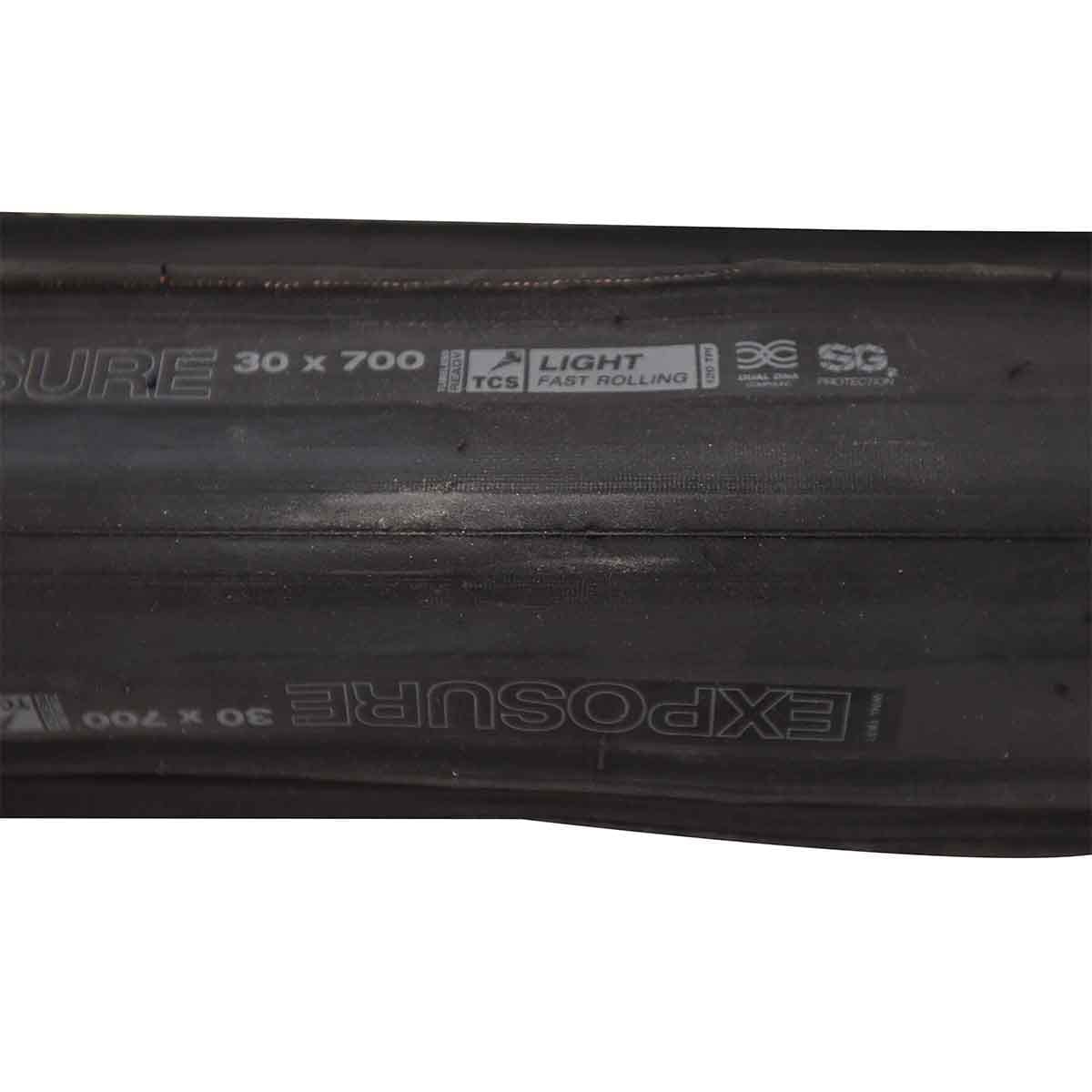 Dæk WTB EXPOSURE TCS LIGHT FAST ROLLING DUAL DNA SG2 700x30c Tubeless Ready Sort
