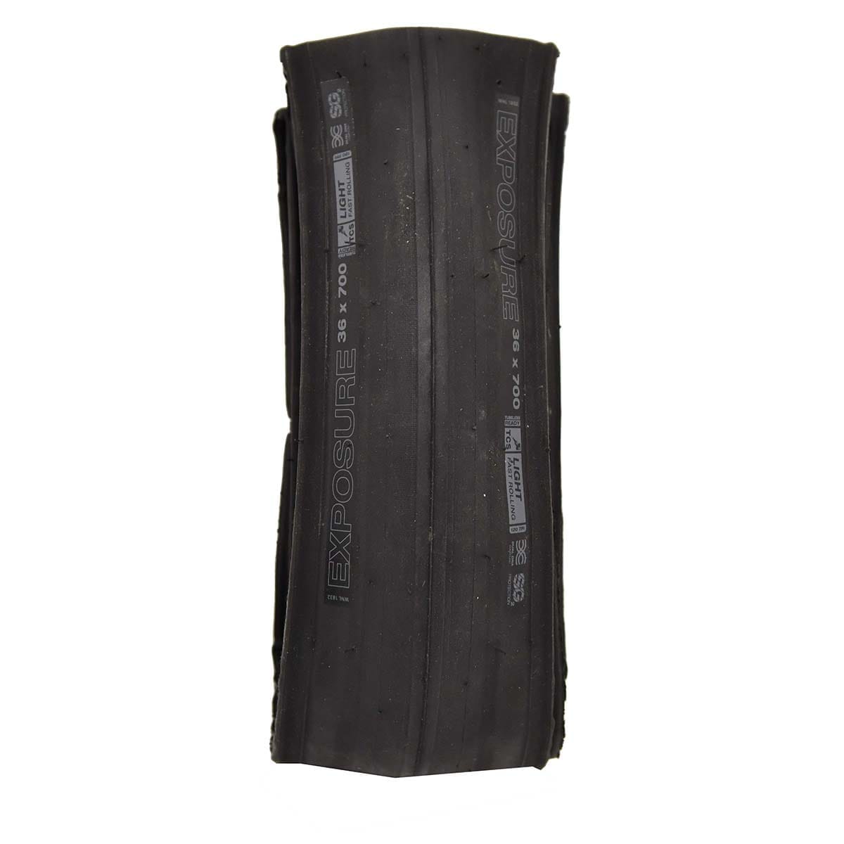 Dæk WTB EXPOSURE TCS LIGHT FAST ROLLING DUAL DNA SG2 700x36c Tubeless Ready Sort