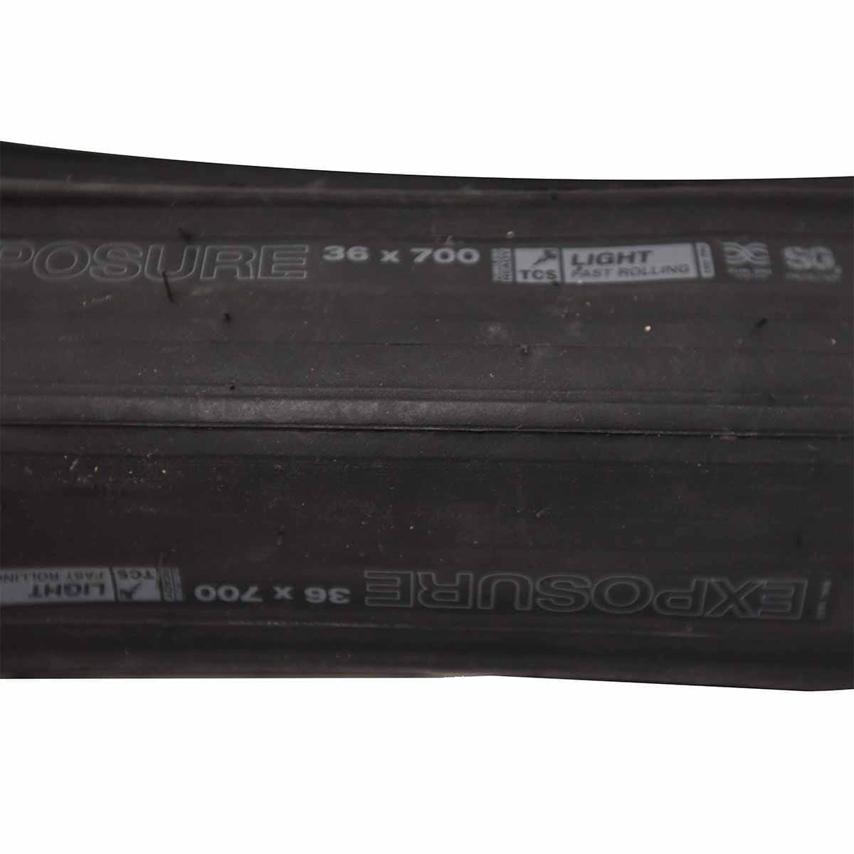 Dæk WTB EXPOSURE TCS LIGHT FAST ROLLING DUAL DNA SG2 700x36c Tubeless Ready Sort