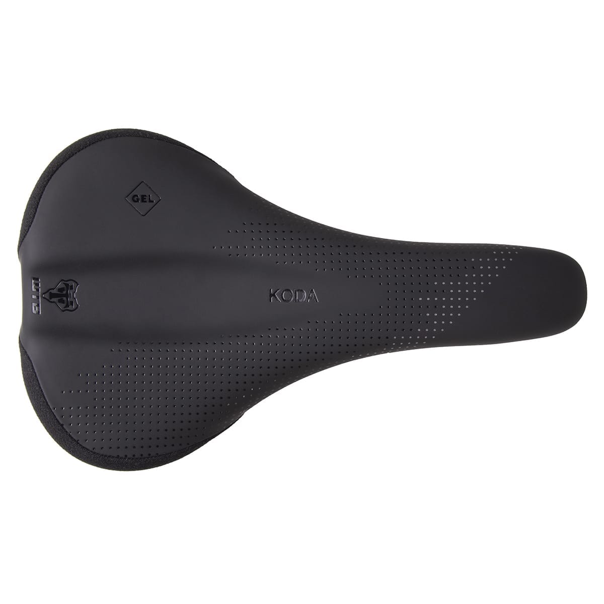 Sadel WTB KODA 150 mm Chromoly-skinne Sort