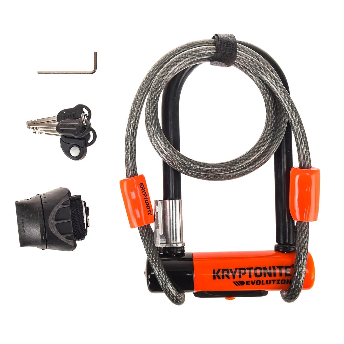 KRYPTONITE EVOLUTION MINI-7 U-lås + FLEX kabel