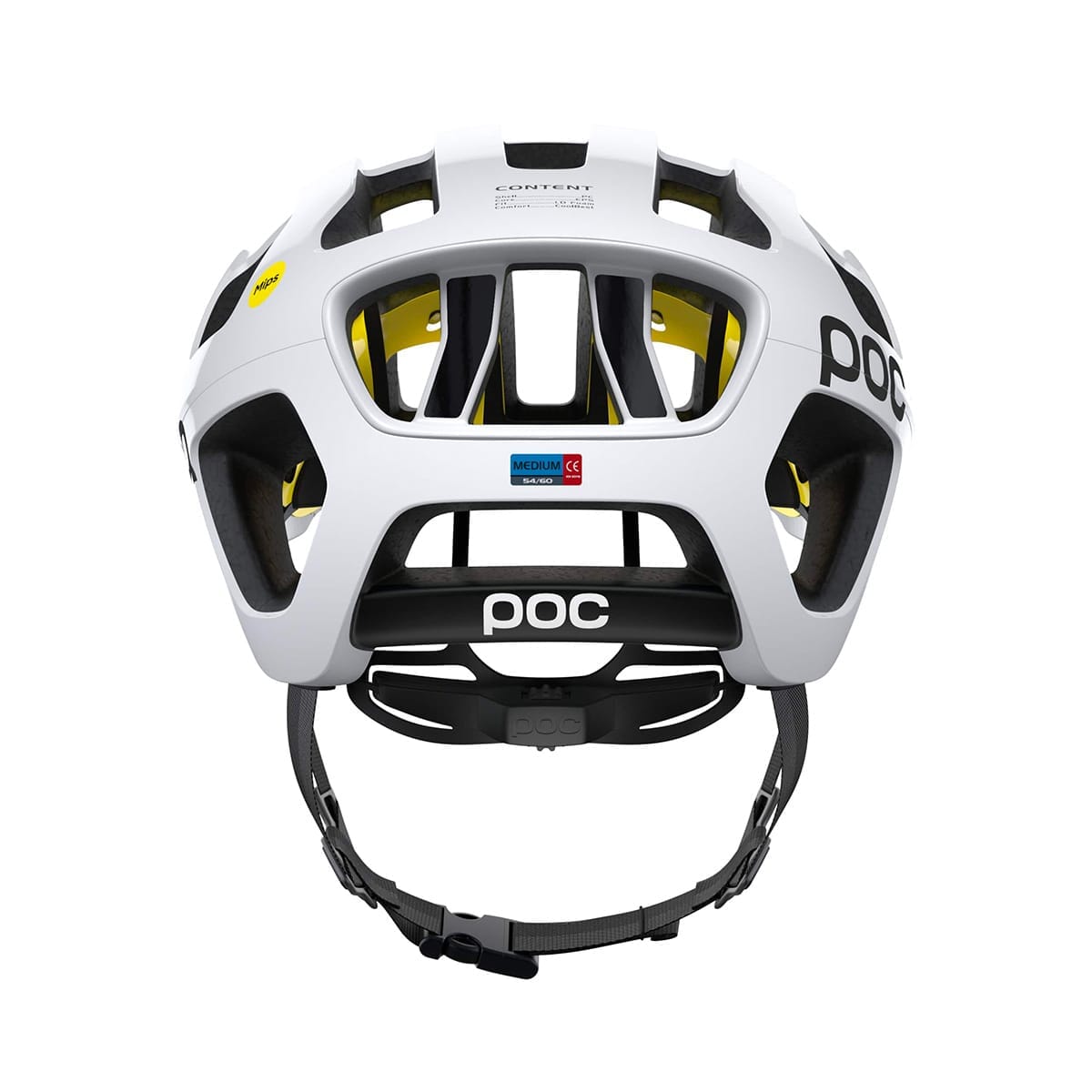 POC OCTAL MIPS White Road Helmet
