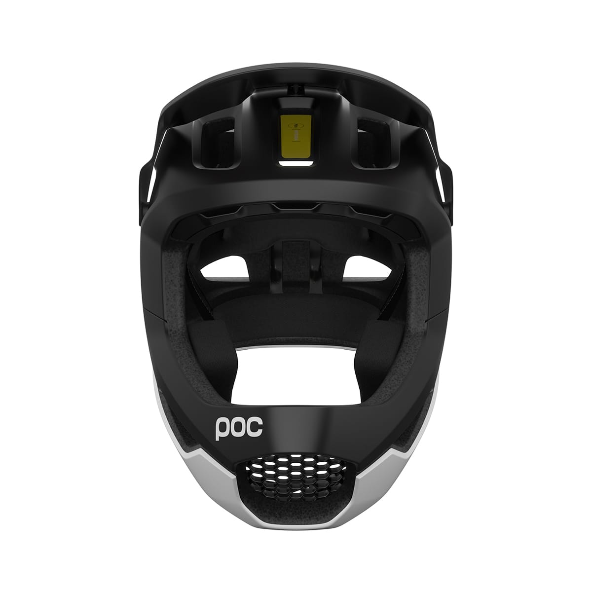 POC OTOCON RACE MIPS MTB Helmet Black/White Matt