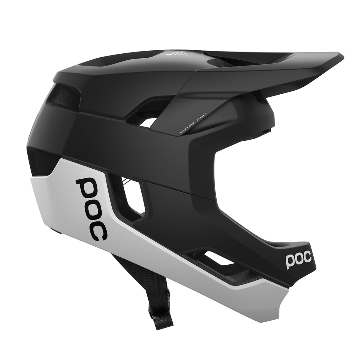 POC OTOCON RACE MIPS MTB Helmet Black/White Matt
