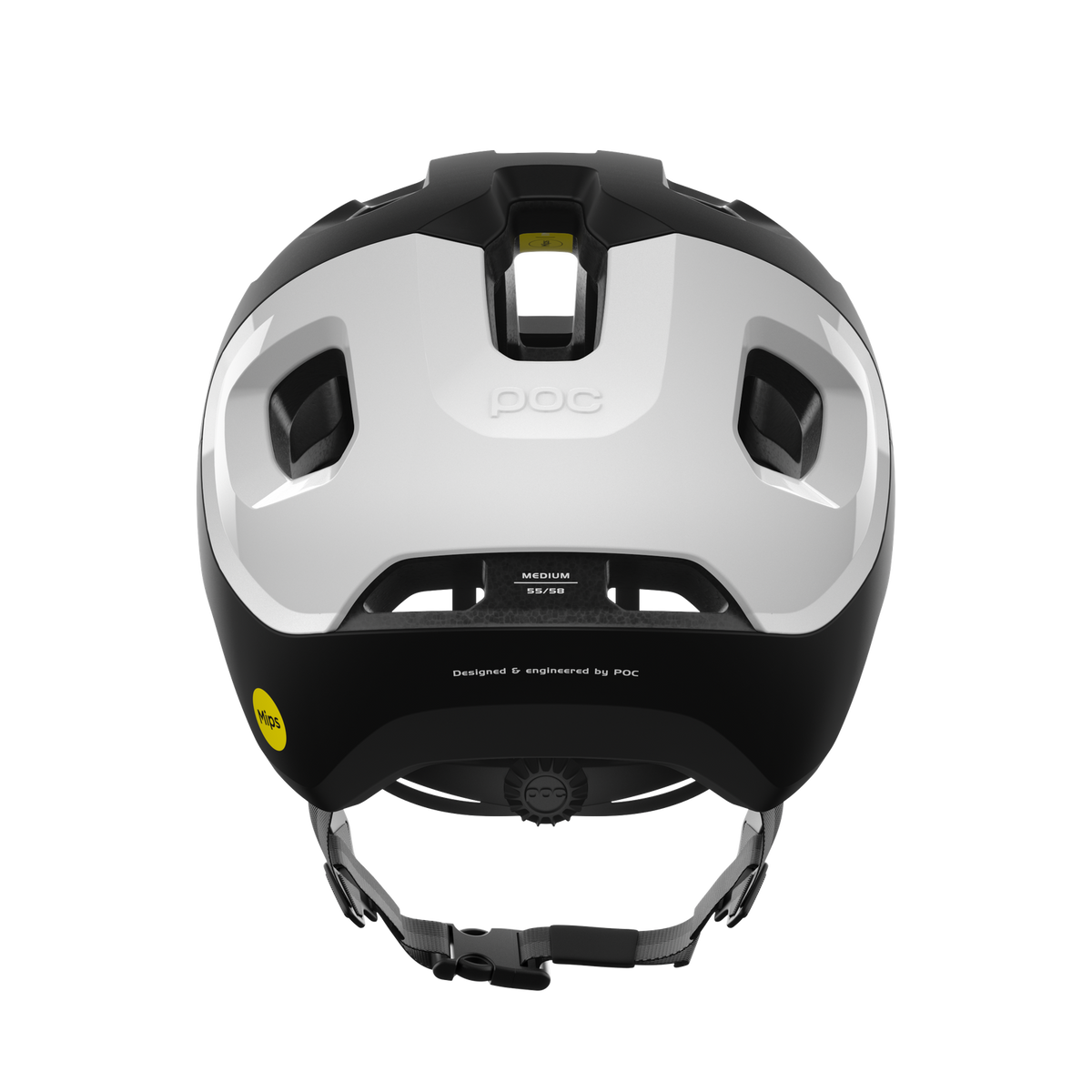 POC AXION RACE MIPS MTB Helmet Matt Black/White
