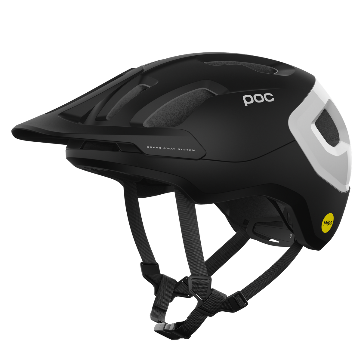 POC AXION RACE MIPS MTB Helmet Matt Black/White