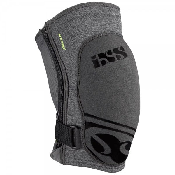 IXS FLOW ZIP Knæbeskyttere Grå