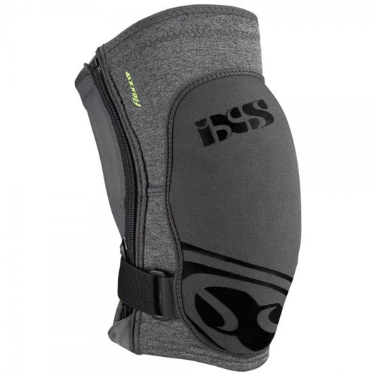 IXS FLOW ZIP Knæbeskyttere Grå