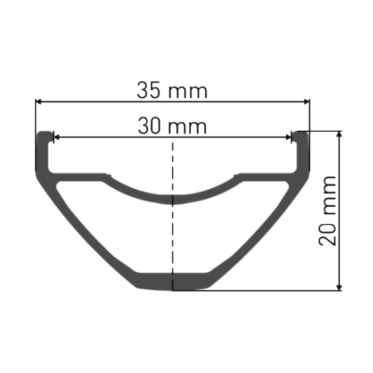 Πίσω Ρόδα DT SWISS H 1900 SPLINE 30 mm 29" 12x148 mm Boost