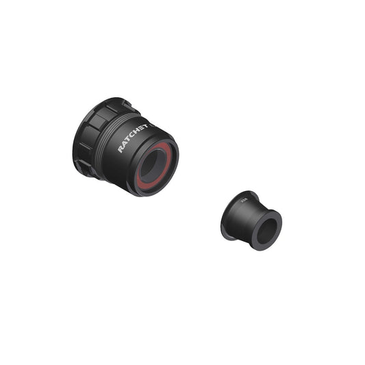 DT SWISS Ratchet EXP Road 12x142 mm Sram XDR Alu Frihjulskrop og Højre Endestykke
