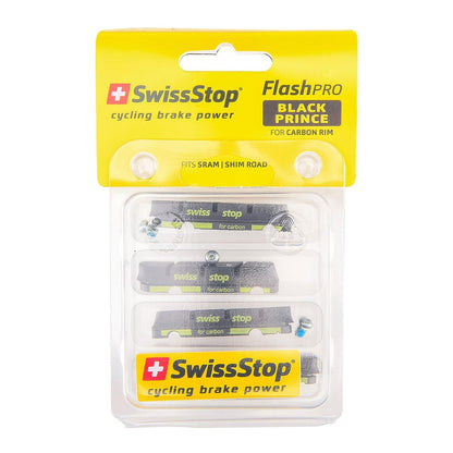 Kit 4 Saboți SWISS STOP FLASH Negru Carbon