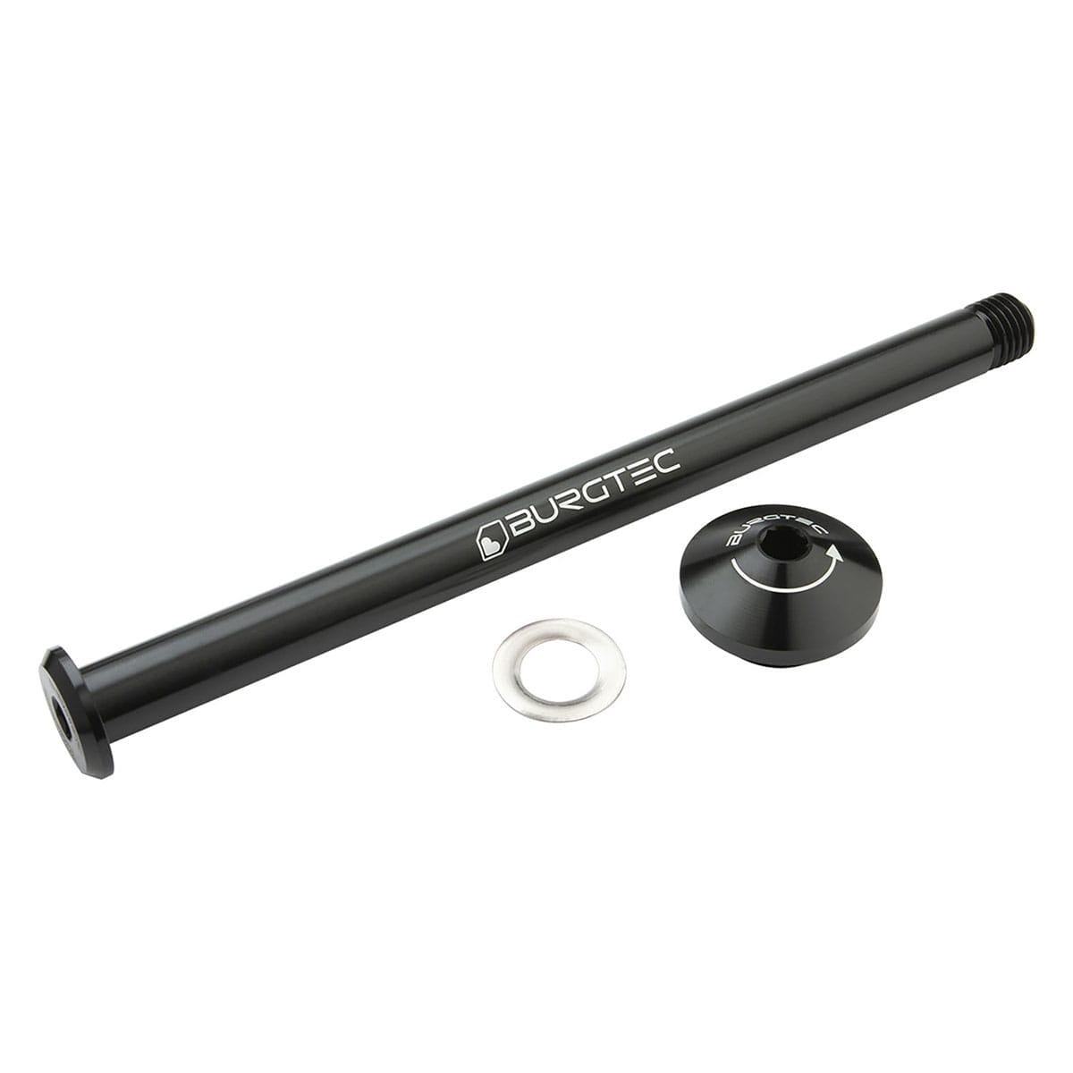 BURGTEC 171 mm Rear Wheel Axle for Yeti Frame Black