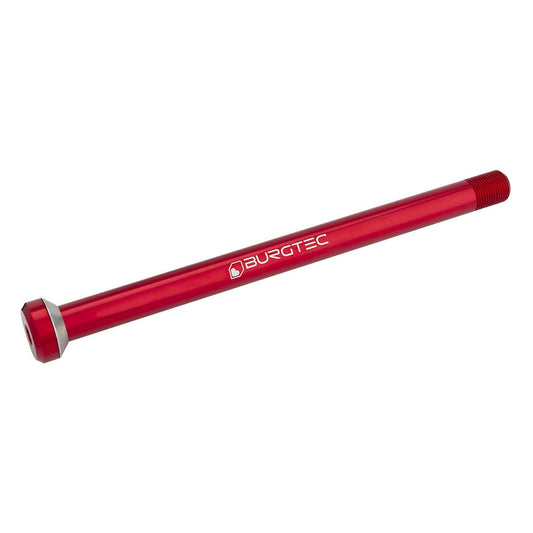 Bakhjulsaxel BURGTEC 175,5 mm för Specialized-ramar Röd