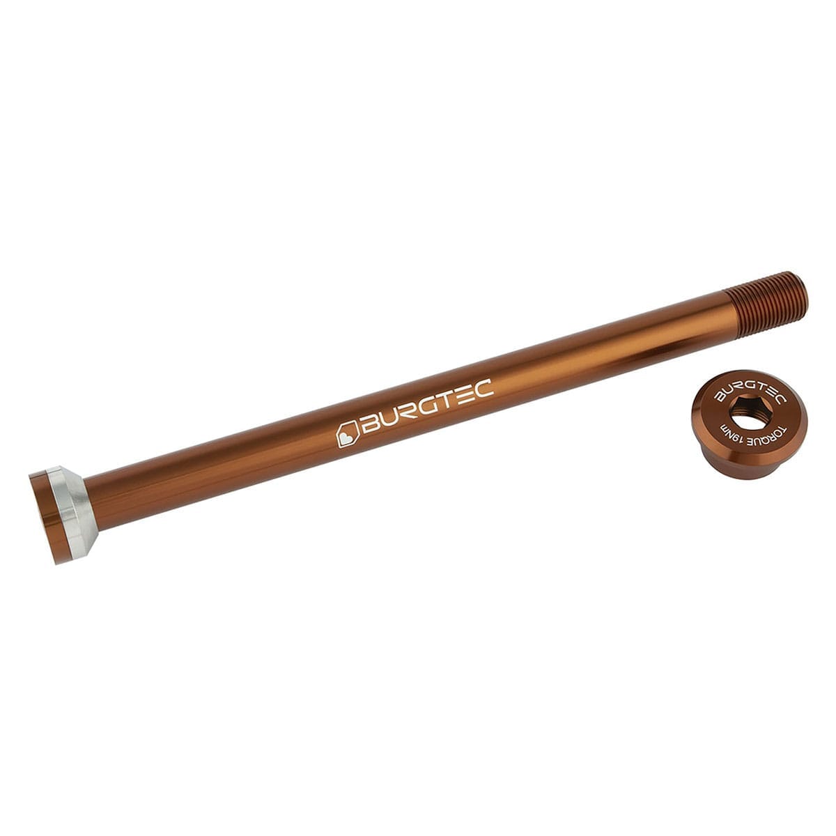 BURGTEC 171 mm Rear Wheel Axle for Transition Bronze Frames