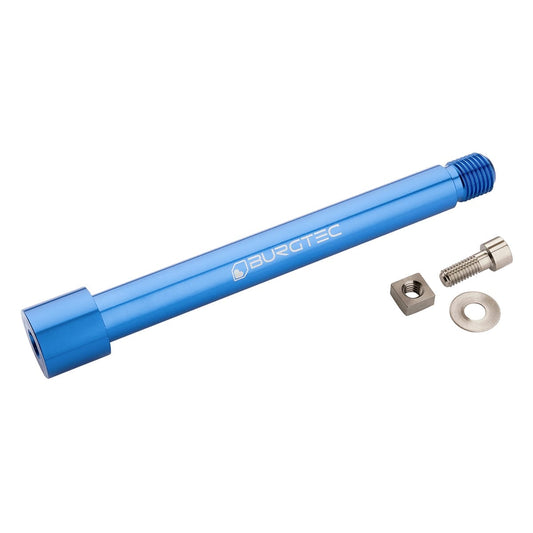 BURGTEC Front Wheel Axle for FOX Fork 15x110 mm Boost KaboltX 2021 Blue