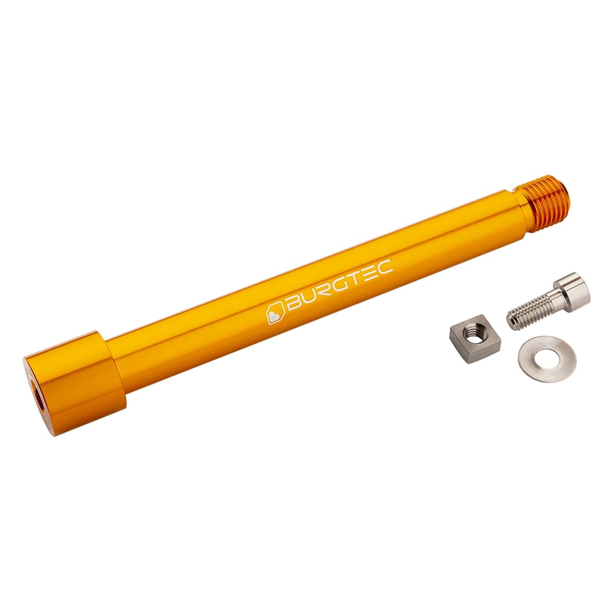 Μπροστινός Άξονας Τροχού BURGTEC για Πιρούνι FOX 15x110 mm Boost KaboltX 2021 Πορτοκαλί
