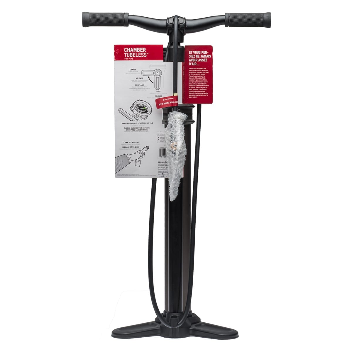 Pompka podłogowa BLACKBURN CHAMBER TUBELESS