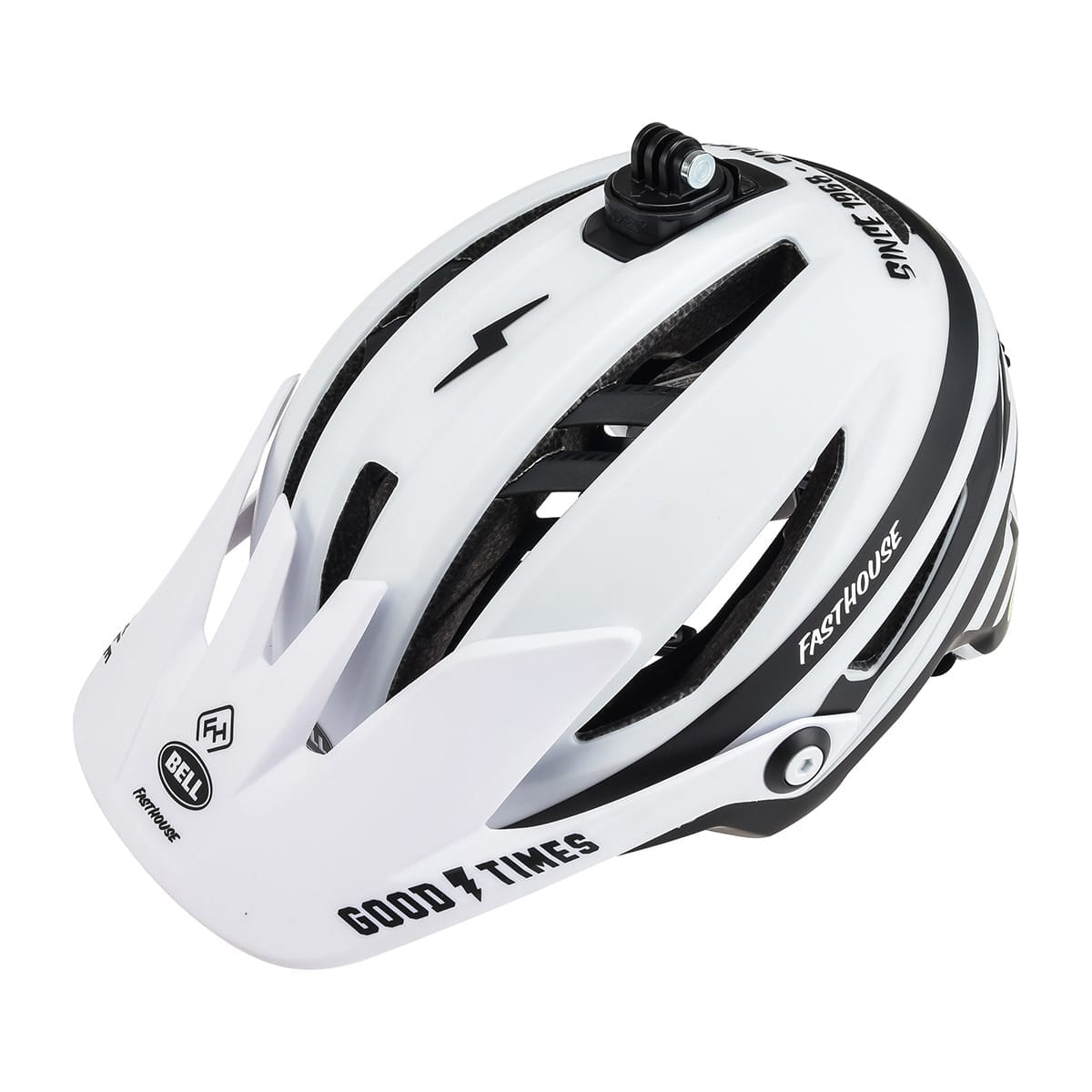 Helma na MTB BELL SIXER MIPS FASTHOUSE Bílá/Černá