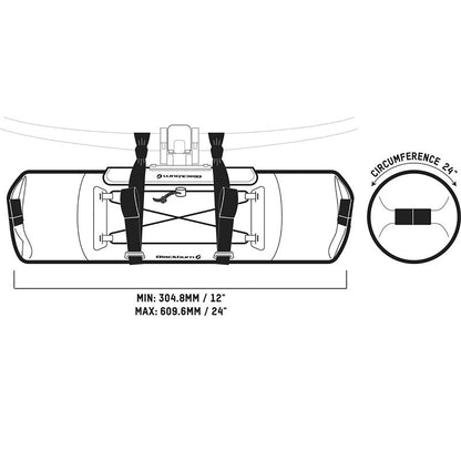 Кормилна чанта BLACKBURN OUTPOST ELITE HB ROLL 14 L Черна