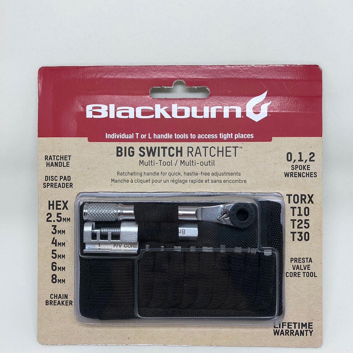 Compacte ratelsleutel BLACKBURN BIG SWITCH RATCHET