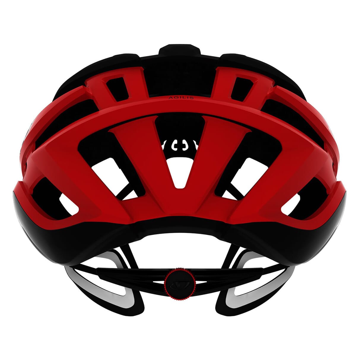 GIRO AGILIS Road Helmet Matte Black/Red