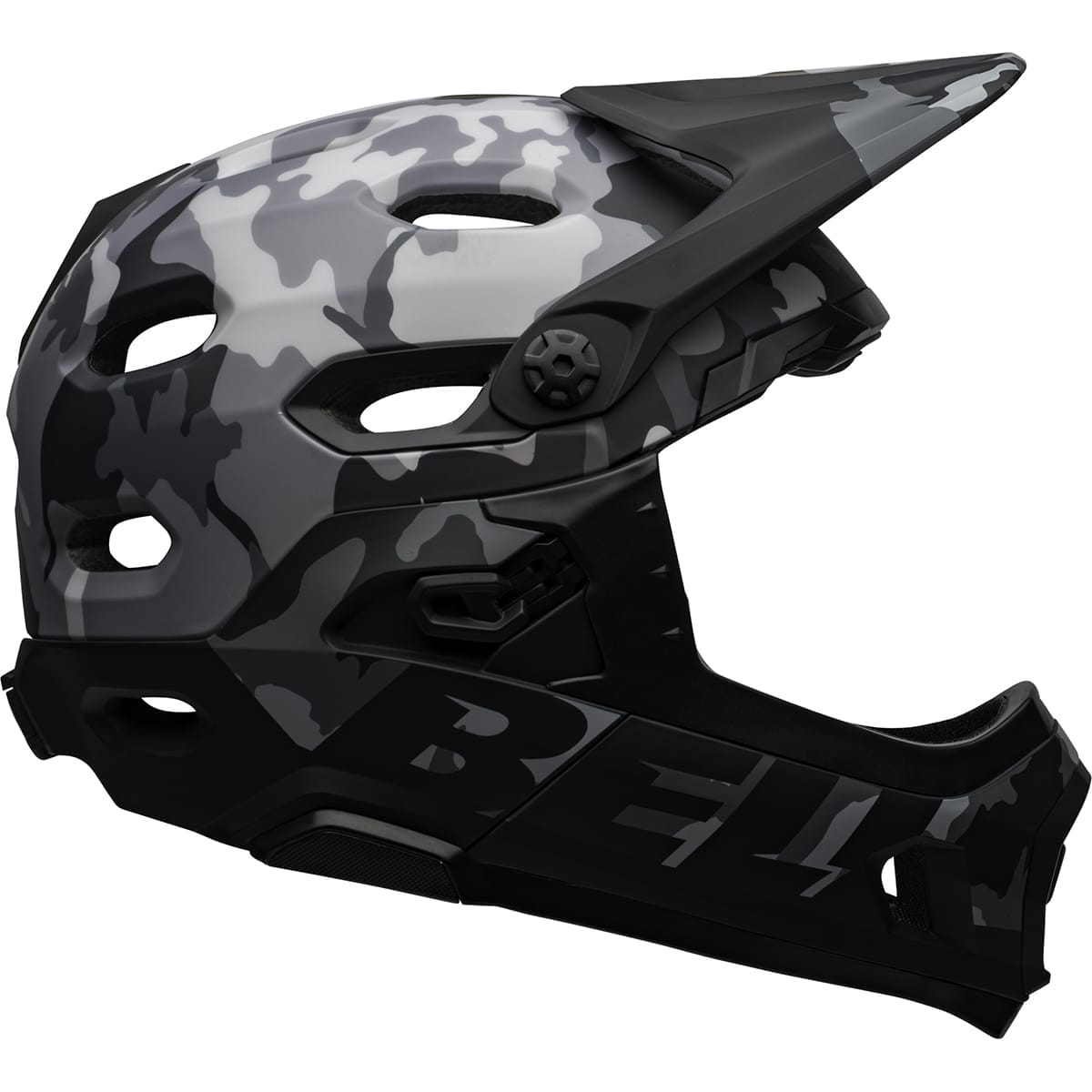 MTB-hjelm BELL SUPER DH MIPS Sort/Camo