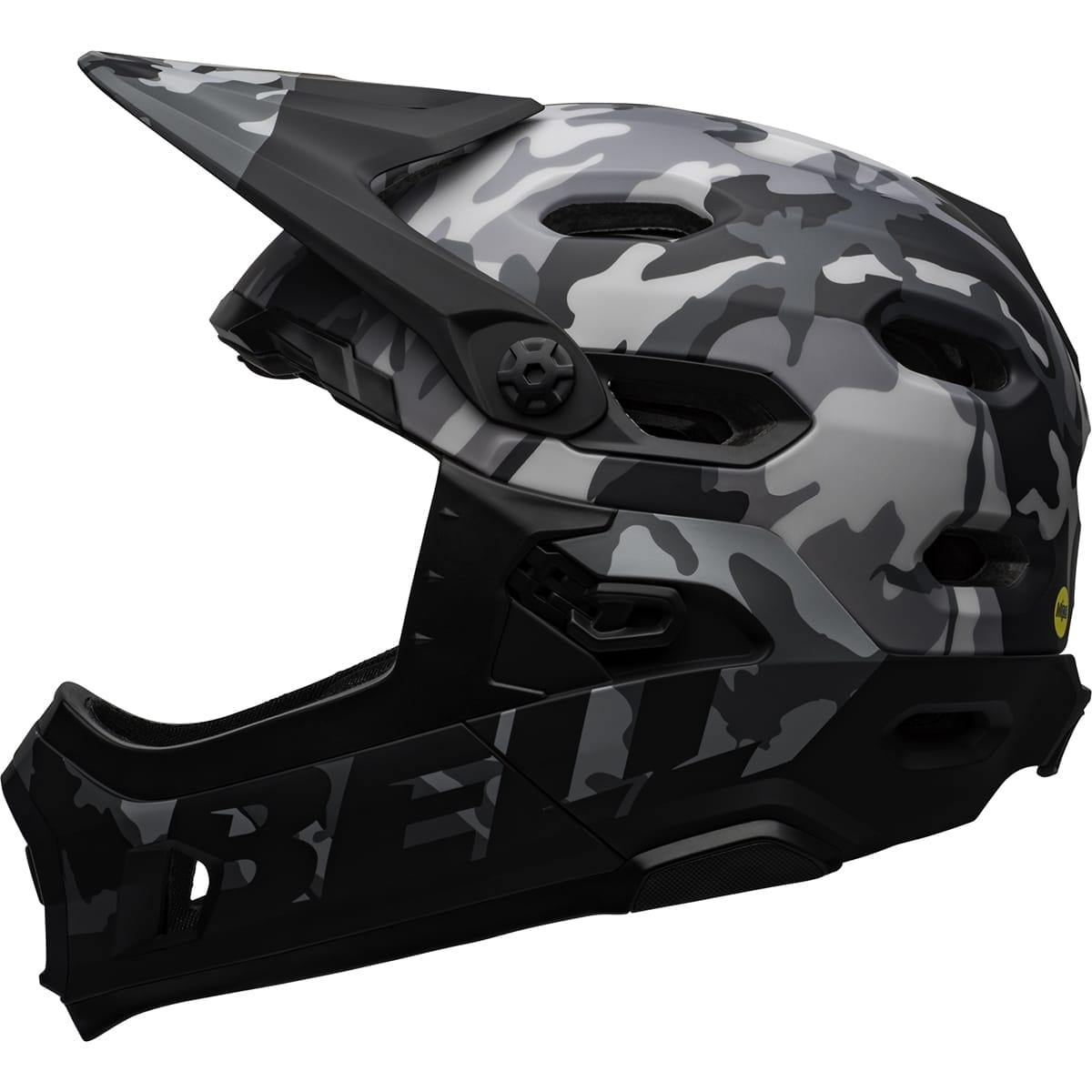 MTB-hjelm BELL SUPER DH MIPS Sort/Camo