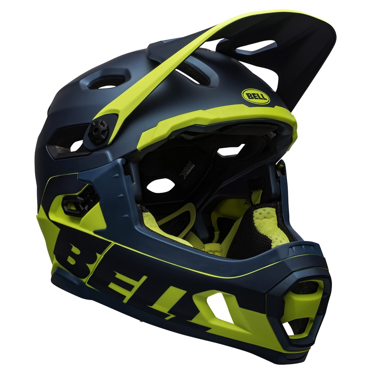 BELL SUPER DH MIPS MTB Helmet Blue/Yellow
