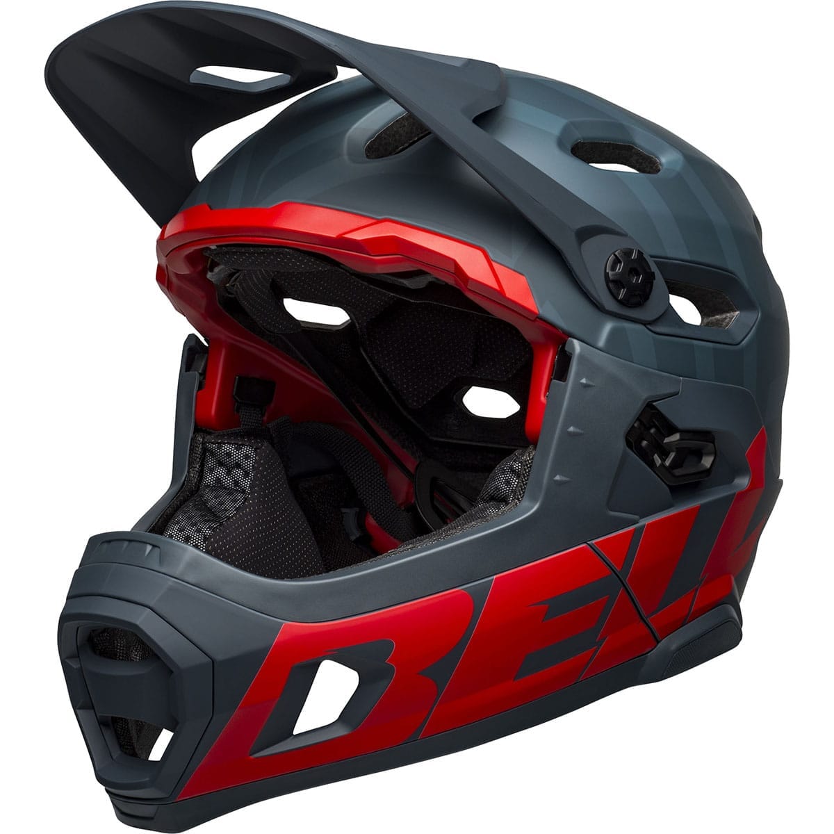 BELL SUPER DH MIPS MTB Helmet Blue/Red