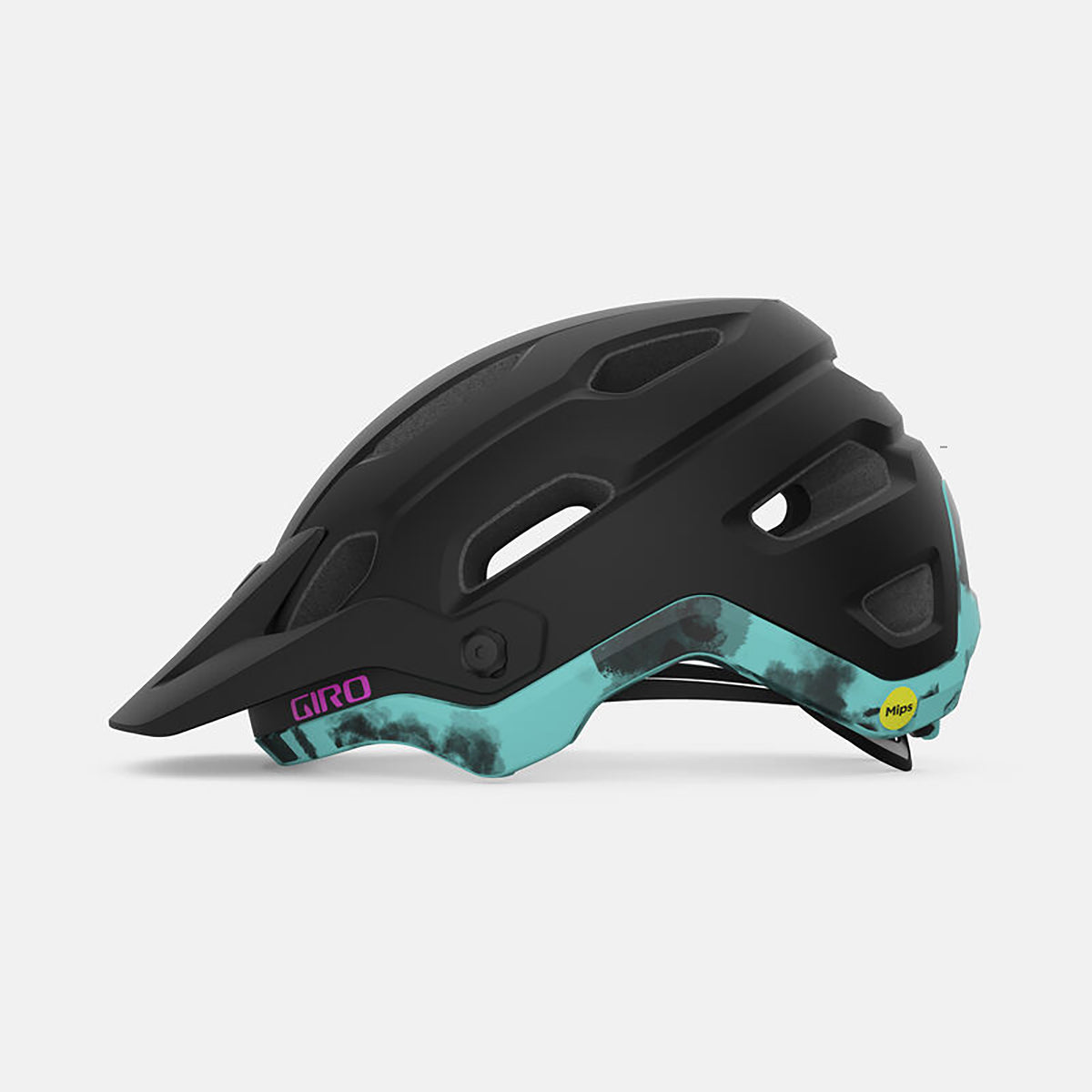 Kask MTB GIRO SOURCE MIPS Damski Czarny Mat/Niebieski