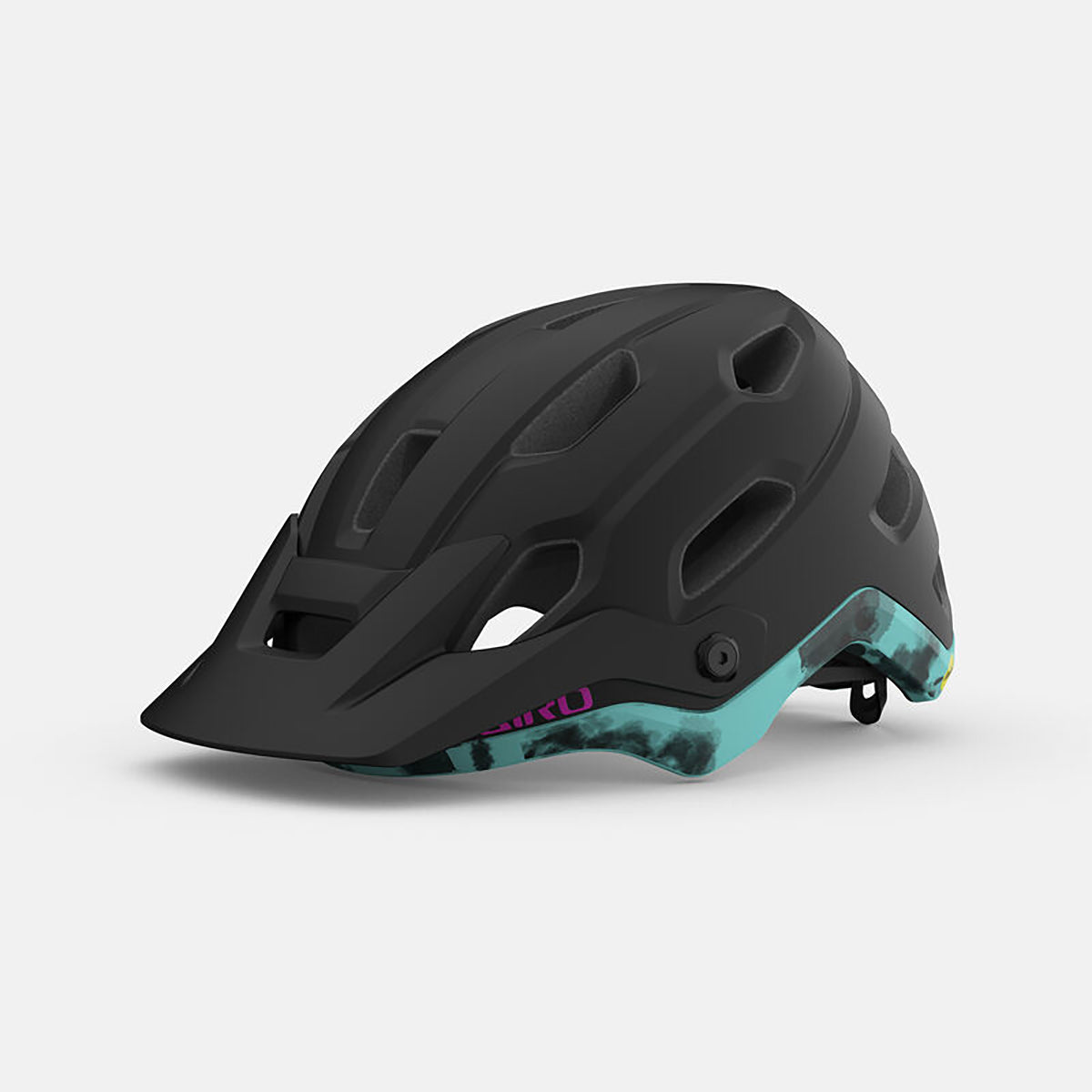 Kask MTB GIRO SOURCE MIPS Damski Czarny Mat/Niebieski