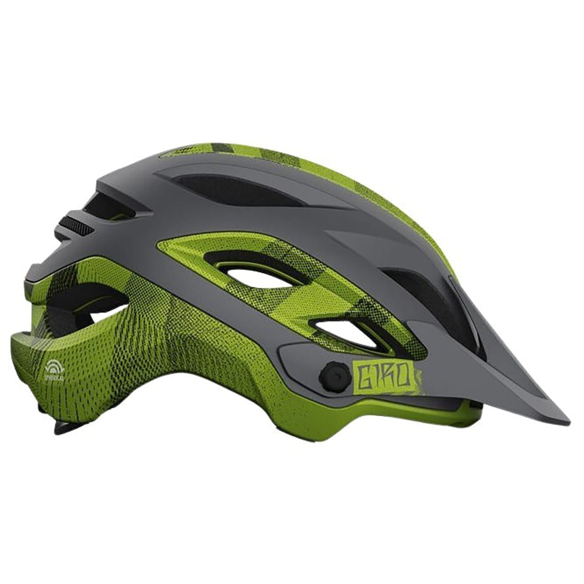 MTB-helm GIRO MERIT SPHERICAL Grijs/Geel