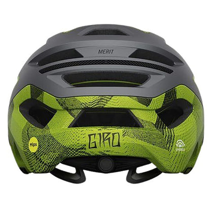 Čelada MTB GIRO MERIT SPHERICAL siva/rumena