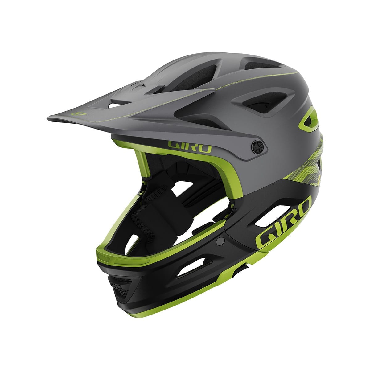 Helma MTB GIRO SWITCHBLADE MIPS Šedá/Žlutá