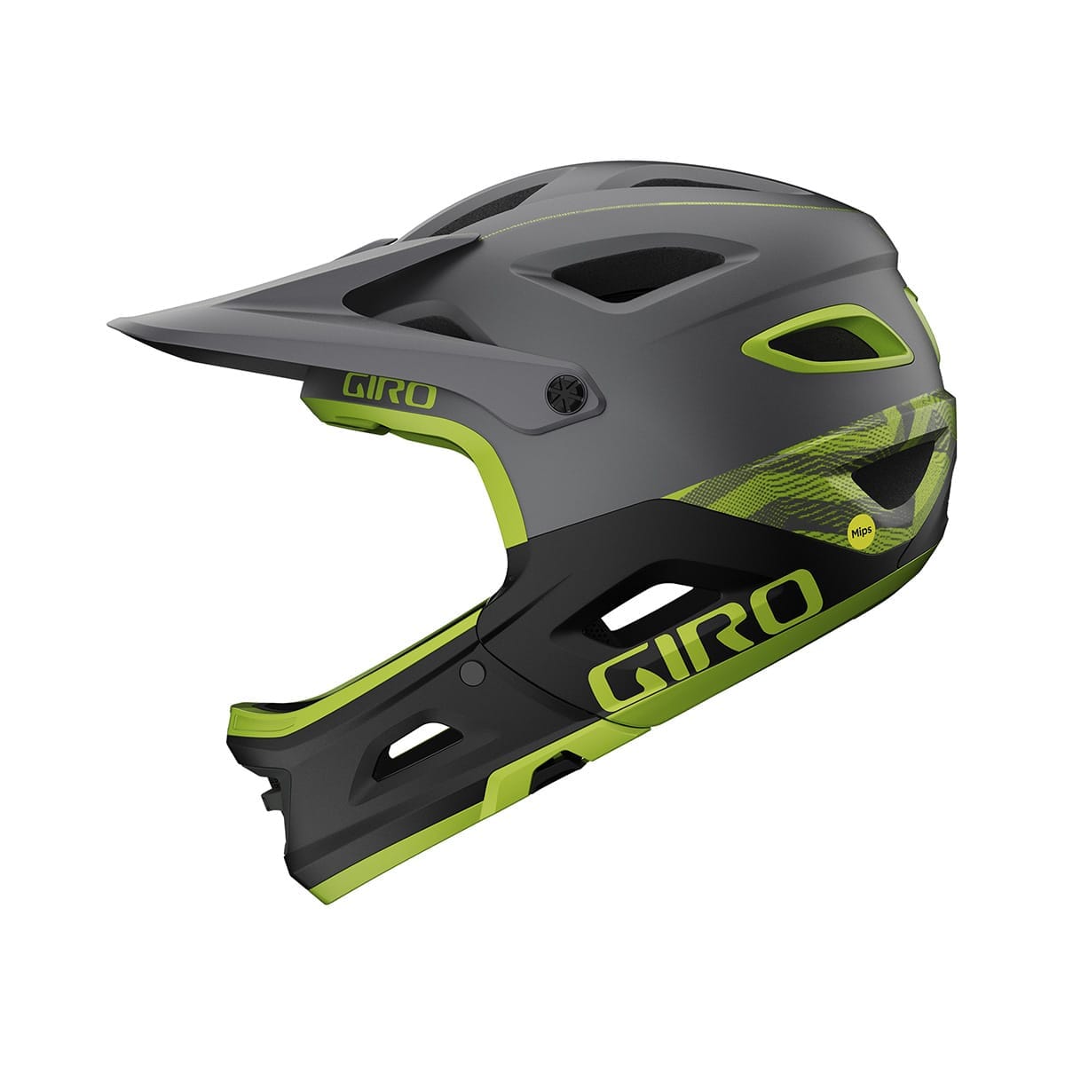 Helma MTB GIRO SWITCHBLADE MIPS Šedá/Žlutá