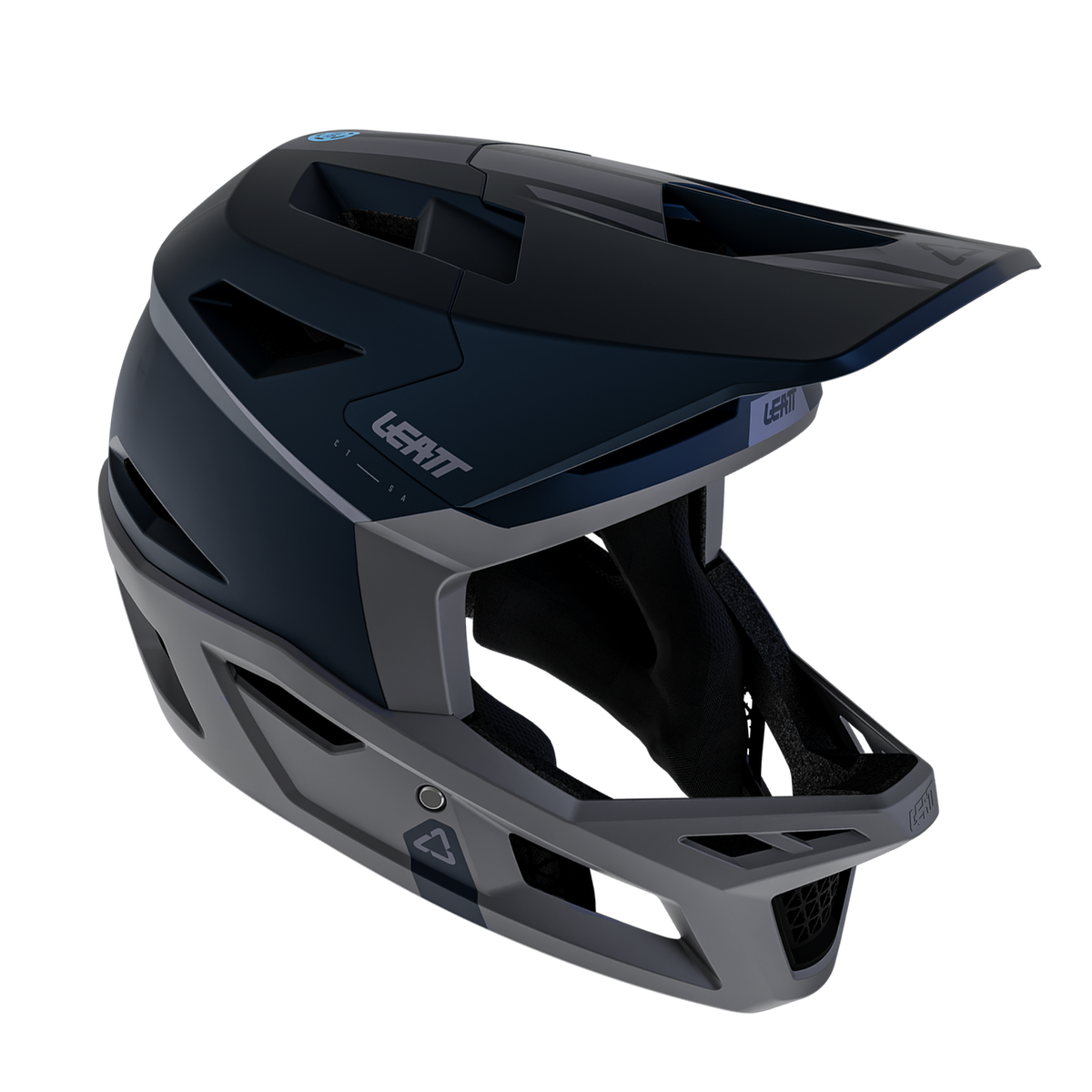 Přilba na horské kolo LEATT MTB GRAVITY 4.0 Stealth Černá/Šedá