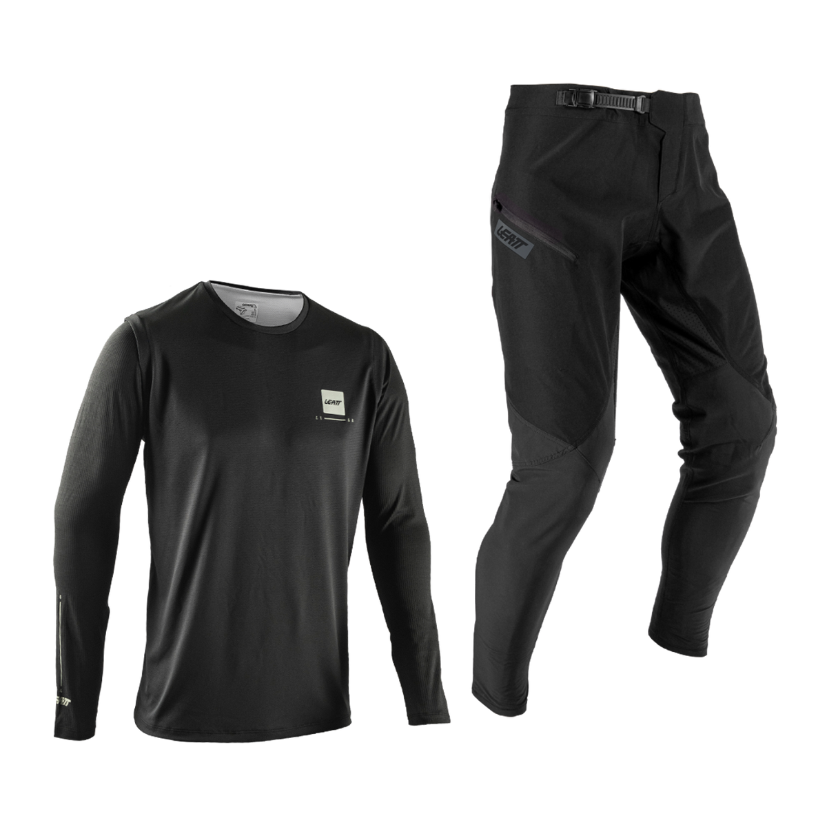Sada Dres + Kalhoty LEATT MTB GRAVITY 1.0 Junior Černá