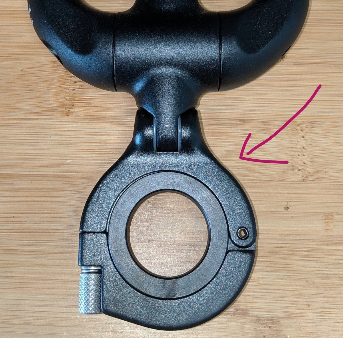 Komplett Framklämma 1"1/8 MAC RIDE för Barnsits