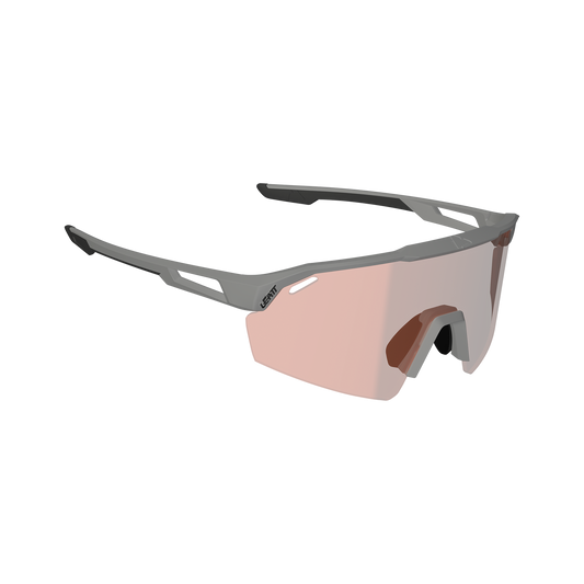 LEATT SPEEDVIZ LITE Goggles Grey Photochromic Iriz Cryztal Rose Lens