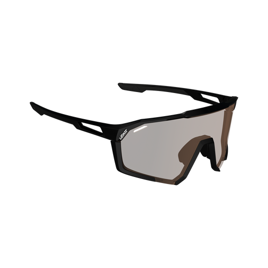 Brýle LEATT SPEEDVIZ PRO Černá Satin Fotochromické Iriz Stříbrné sklo