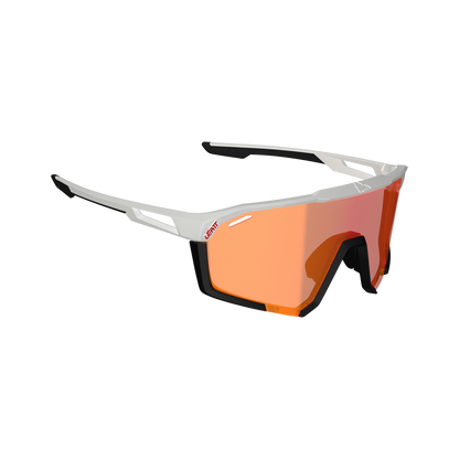 Brýle LEATT SPEEDVIZ PRO Bílé Fotochromatické sklo Iriz Cryztal Červené