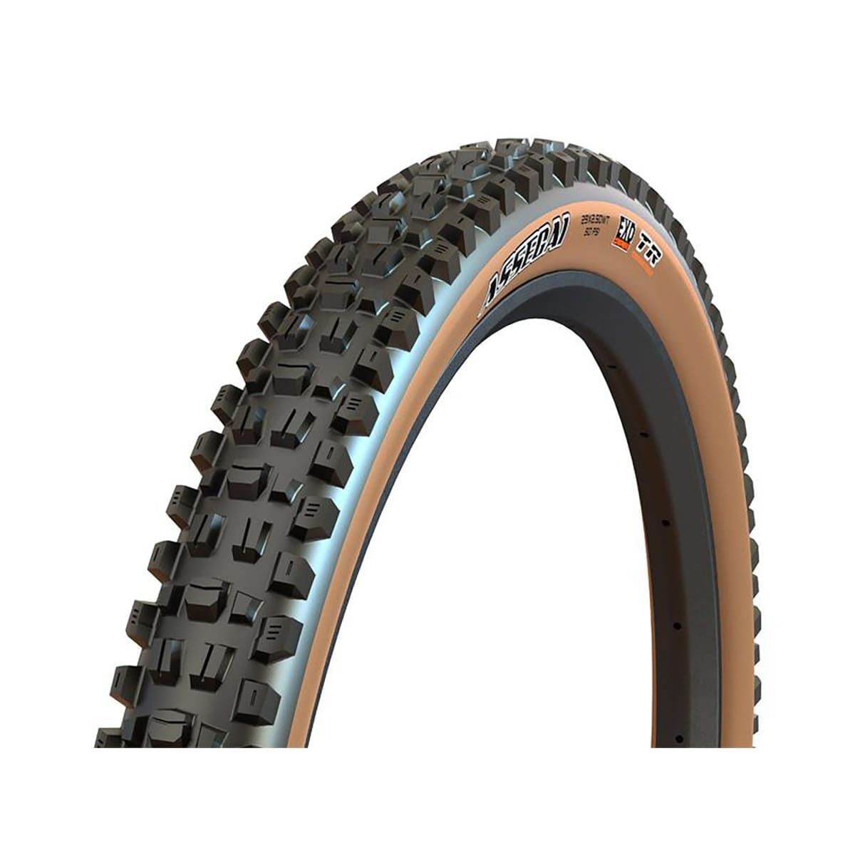 MAXXIS ASSEGAI 29x2.50 WT Exo Tubeless Ready Foldedæk Tanwall
