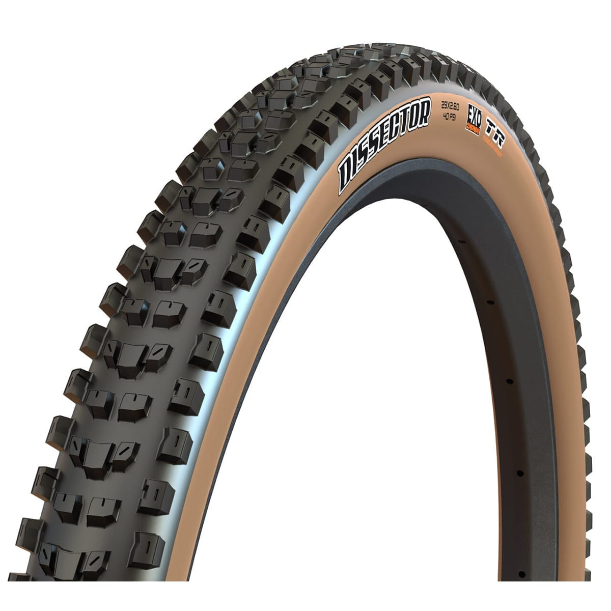 Däck MAXXIS DISSECTOR 29x2.60 WT Exo Tubeless Ready Vikbart Tanwall