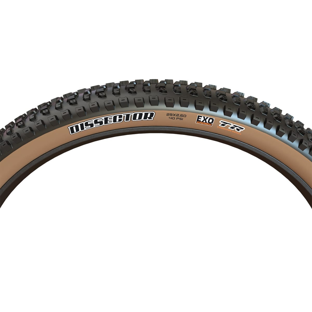 Däck MAXXIS DISSECTOR 29x2.60 WT Exo Tubeless Ready Vikbart Tanwall