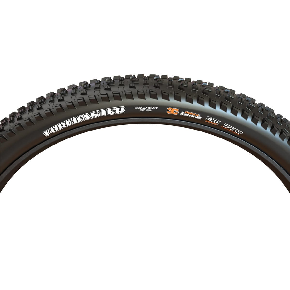 Ελαστικό MAXXIS FOREKASTER 29x2.60 Exo+ 3C MaxxTerra Tubeless Ready Souple Noir