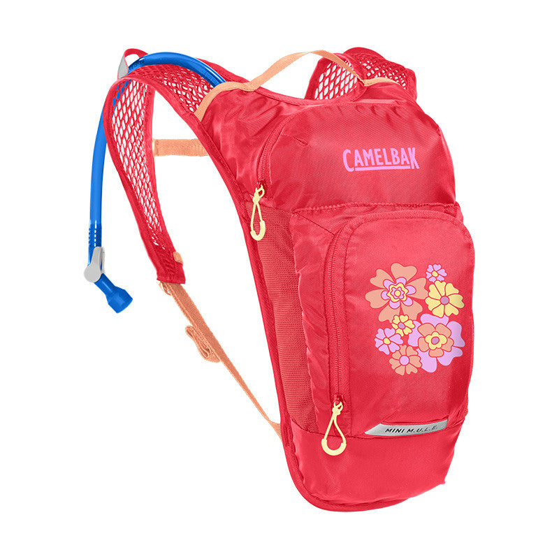 Vätskeryggsäck CAMELBAK MINI MULE 5 L Junior Pink Flowers