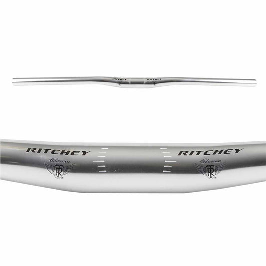 Kierownica RITCHEY CLASSIC 10D FLAT Płaska 31,8/660 mm Srebrna