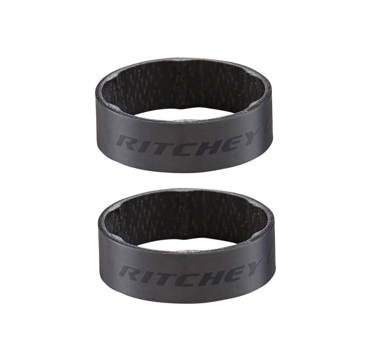 RITCHEY WCS CARBON 1"1/8 Matte UD Carbon Headset Spacer 10mm (2 pieces)