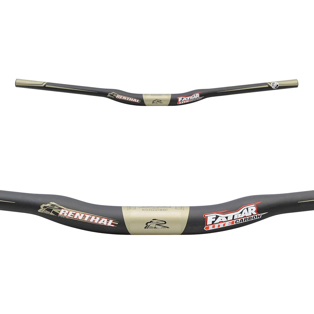 Τιμόνι RENTHAL FATBAR LITE Carbone Rise 20mm 760mm Μαύρο