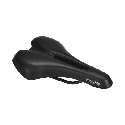 Zadel SELLE SAN MARCO SPORTIVE OPEN FIT BIOFOAM 151mm Stalen rails